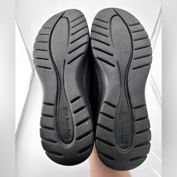 Skechers On the go Slip-ins Hands Free women’s 8.5 in black comfort flats - Picture 4 of 7